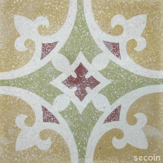 Encaustic terrazzo TE3-429